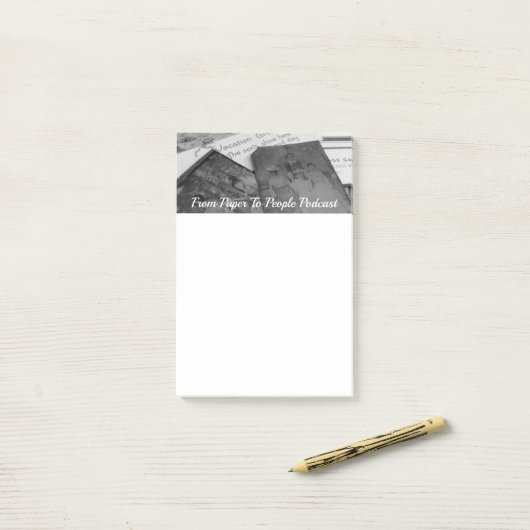 An Ancestor's Photo FPPP Post-Its ポストイット (デスク上)