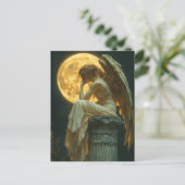An angel and the moon ポストカード (スタンド正面)