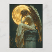 An angel and the moon ポストカード (正面)