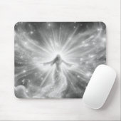 An Angel in the Clouds on a Thick Mousepad マウスパッド (マウス)