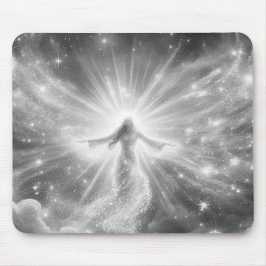 An Angel in the Clouds on a Thick Mousepad マウスパッド (正面)