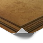 An Angel Watching Each Country on Earth on a Wall ポスター (角)