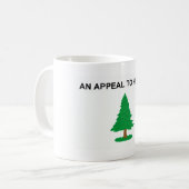 An_Appeal_to_Heaven_Flagのマグ コーヒーマグカップ (正面左)