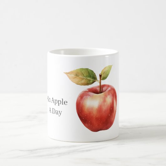 An Apple A Day コーヒーマグカップ (中央)