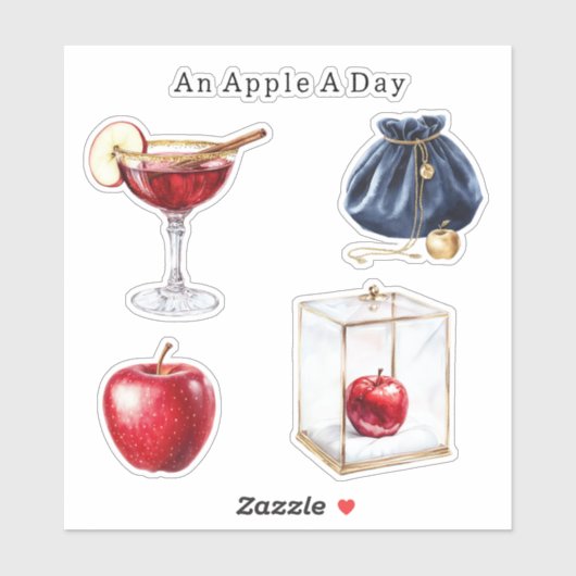 An Apple A Day   シール (シート)