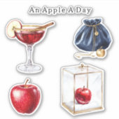 An Apple A Day   シール (正面)