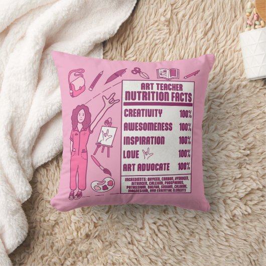An Appreciation to Art Teachers - Perfect Gift  クッション (ブランケット)
