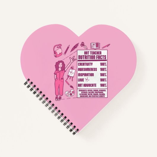 An Appreciation to Art Teachers - Perfect Gift  ノートブック (正面)