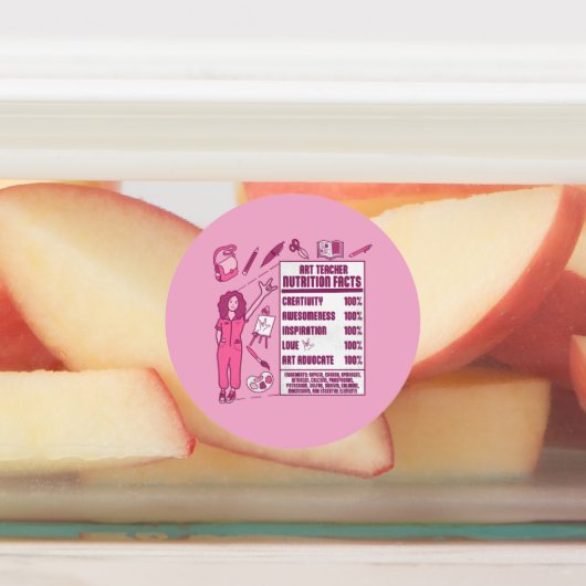 An Appreciation to Art Teachers - Perfect Gift  ラベル (貼付)