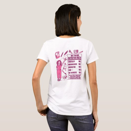 An Appreciation to Art Teachers - Perfect Gift  Tシャツ (裏面フル)