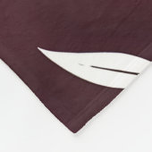 An Arrangement  Of Minimalist Single Line Roses  フリースブランケット (角)