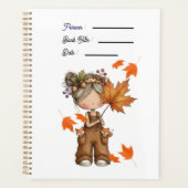 An Autumn Day Book Planner Cover プランナー手帳 (正面)