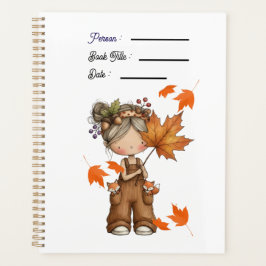 An Autumn Day Book Planner Cover プランナー手帳