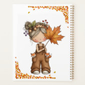 An Autumn Day Book Planner Cover プランナー手帳 (裏面)