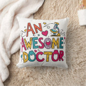 An awesome doctor  クッション (ブランケット)
