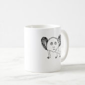 An Aye Aye (Badly Drawn) Mug - Weird Animal Gift コーヒーマグカップ (正面右)