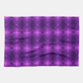 An display a purple patterned tapestry キッチンタオル (横)