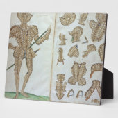 『An Elizabe』のサー・ヘンリー・リーの鎧 フォトプラーク (側面)