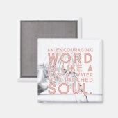 An Encouraging Word Magnet マグネット (正面/裏面)
