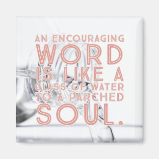 An Encouraging Word Magnet マグネット