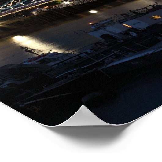 An Evening in London Night Scene ポスター (角)