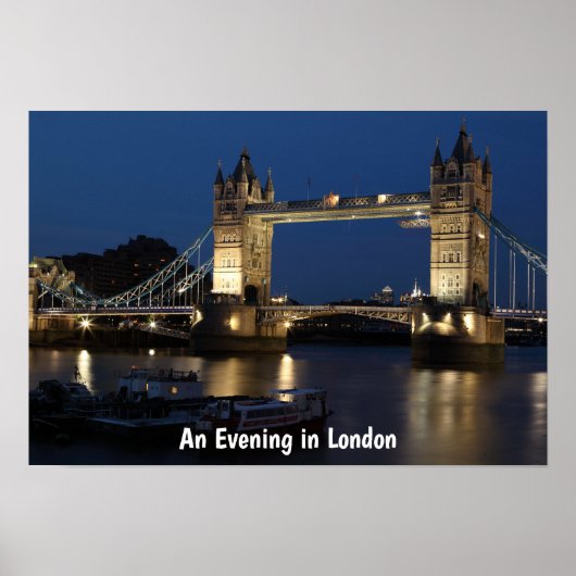 An Evening in London Night Scene ポスター (正面)