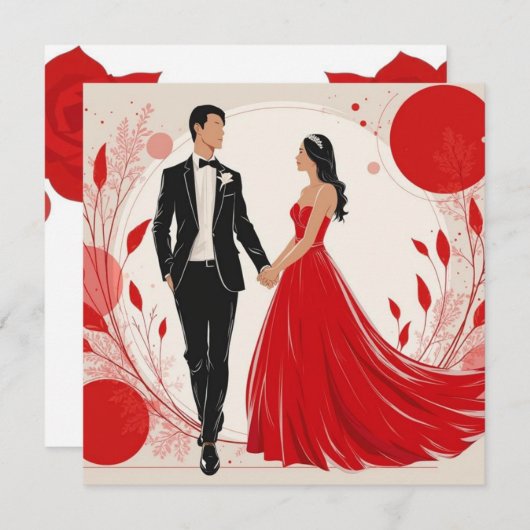  An Everlasting Love 招待状 (正面/裏面)