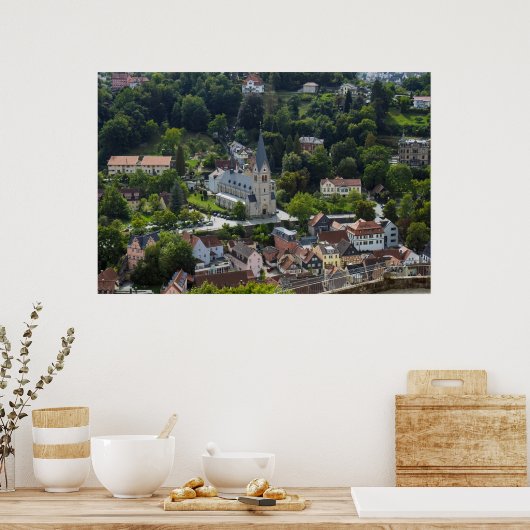 An German Town ポスター (キッチン)