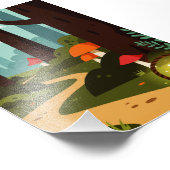 An imaginary forest scene フォトプリント            (角)