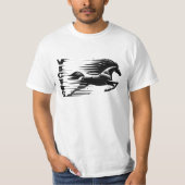  An inspiring horse Tシャツ (正面)