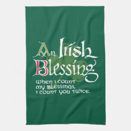 An Irish Blessing キッチンタオル