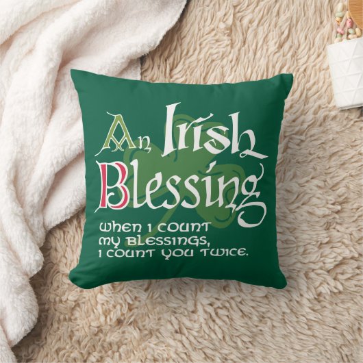 An Irish Blessing クッション (ブランケット)