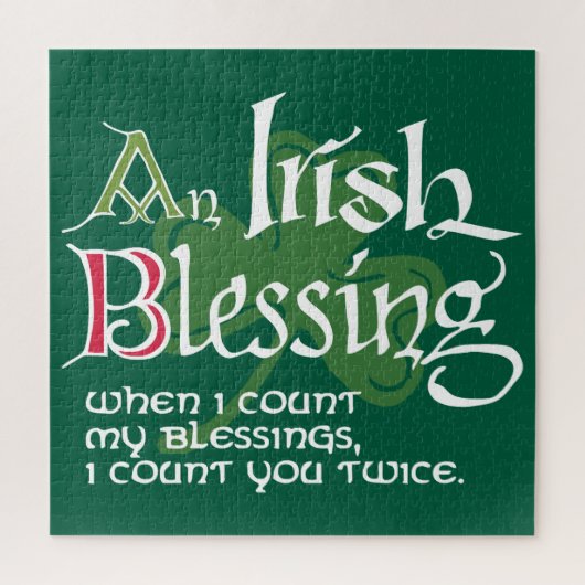 An Irish Blessing ジグソーパズル (縦)