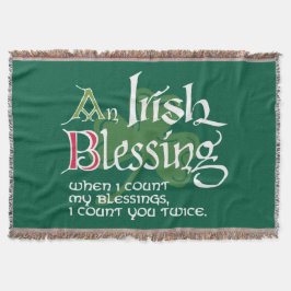 An Irish Blessing スローブランケット
