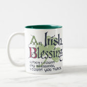 An Irish Blessing ツートーンマグカップ (左)