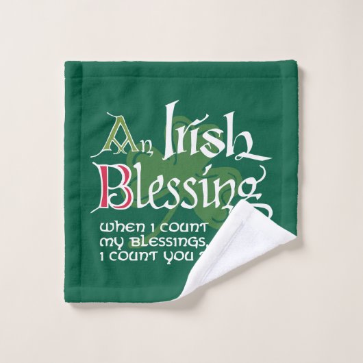 An Irish Blessing バスタオルセット (ウォッシュタオル)