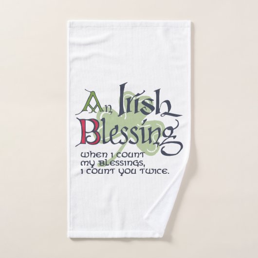 An Irish Blessing バスタオルセット (ハンドタオル)