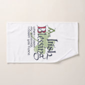 An Irish Blessing バスタオルセット (ハンドタオル)