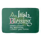 An Irish Blessing バスマット (正面)