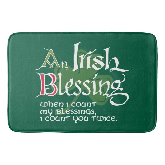 An Irish Blessing バスマット (正面)