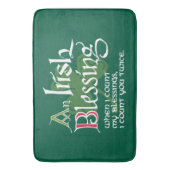 An Irish Blessing バスマット (正面縦)