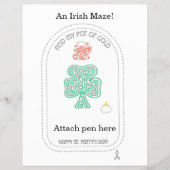 An Irish maze! チラシ (正面)
