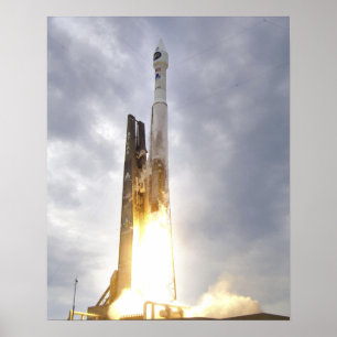 An Launch Alliance Atlas Vロケットリフト ポスター