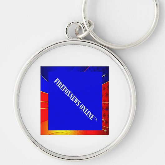 An Official FIREFOXNEWS ONLINE™ Key Ring キーホルダー (正面)
