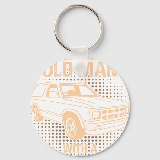 An Old Man Chevrolet Blazer 1989 キーホルダー (正面)