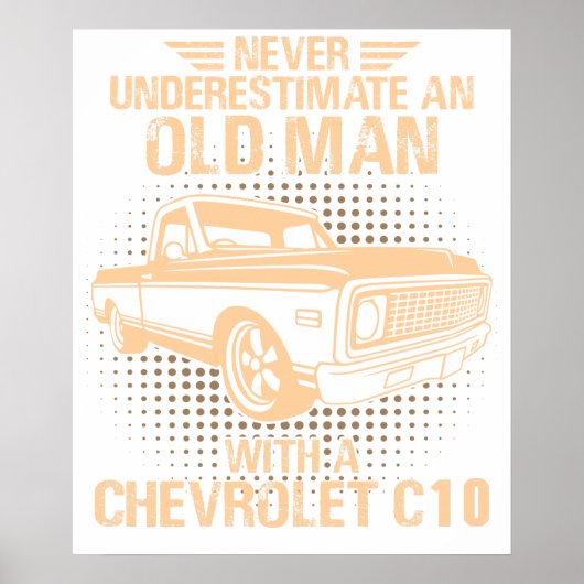 An Old Man Chevrolet C10 1971 To 1972 ポスター (正面)