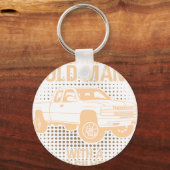 An Old Man Chevrolet Silverado 2000 キーホルダー (正面)