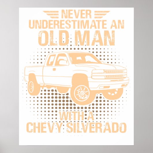 An Old Man Chevrolet Silverado 2000 ポスター (正面)