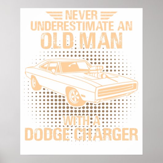 An Old Man Dodge Charger 1970 ポスター (正面)