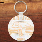 An Old Man Dodge Ram キーホルダー (正面)